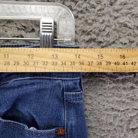 Universal Thread Jeans Womens 2/26R Blue High Rise Slim Straight - Picture 5 of 9